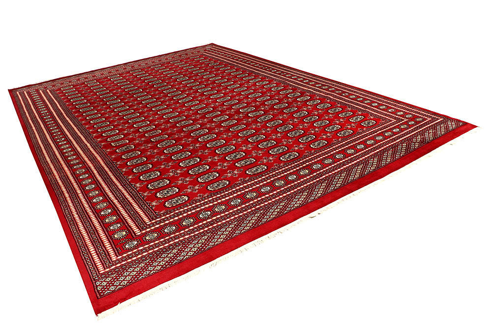 Red Bokhara 9' 11 x 13' 11 - No. 59600 - ALRUG Rug Store