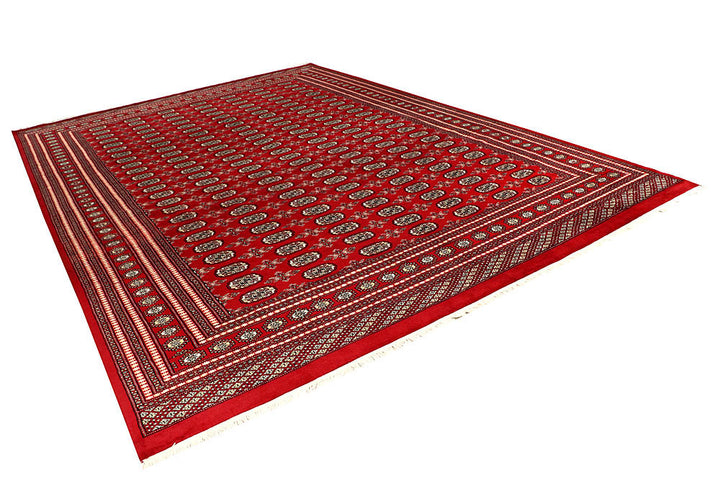 Red Bokhara 9' 11 x 13' 11 - No. 59600 - ALRUG Rug Store