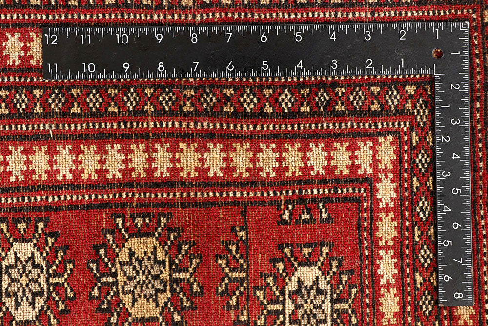 Red Bokhara 9' 11 x 13' 11 - No. 59600 - ALRUG Rug Store