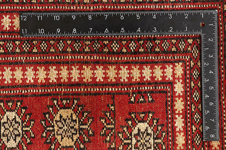 Red Bokhara 9' 11 x 13' 11 - No. 59600 - ALRUG Rug Store