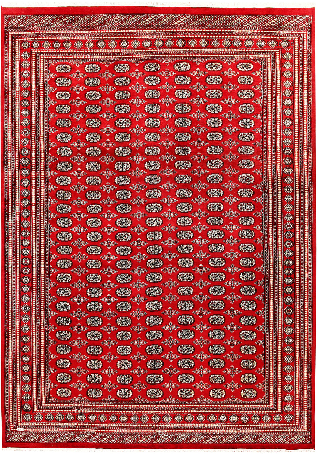 Red Bokhara 9' 11 x 13' 11 - No. 59600 - ALRUG Rug Store