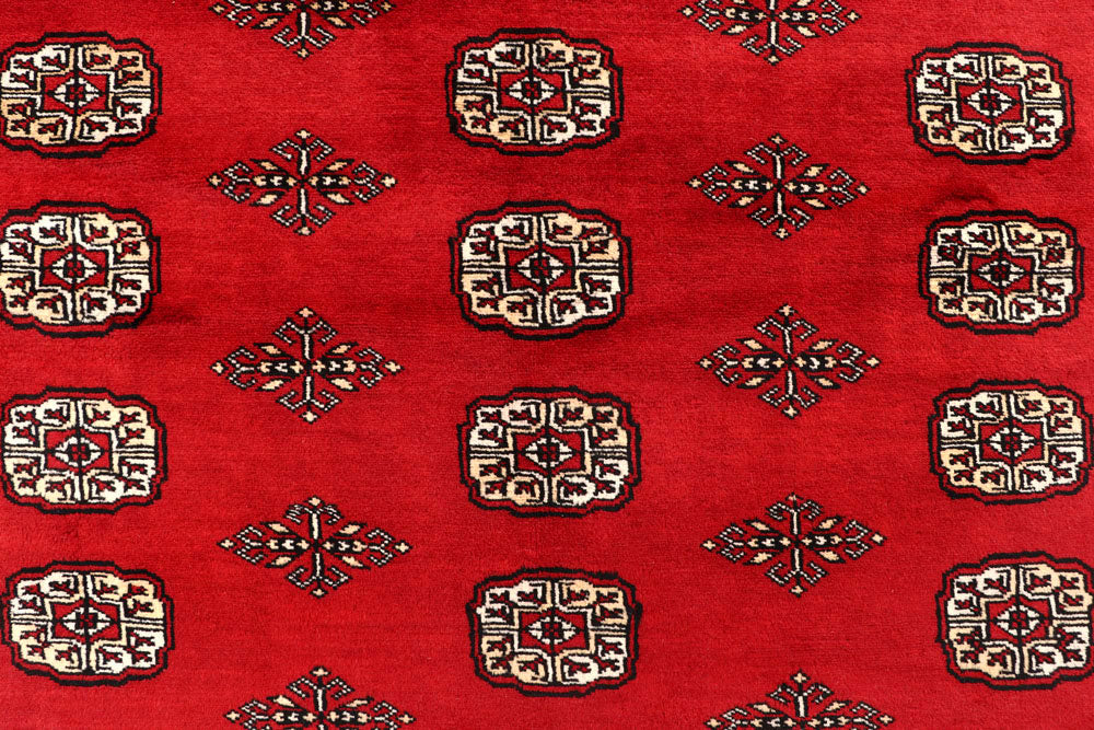 Red Bokhara 9' 10 x 14' 3 - No. 59601 - ALRUG Rug Store