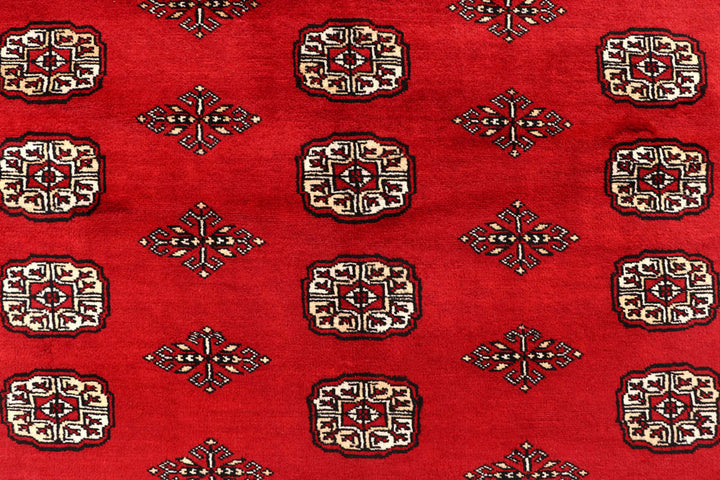 Red Bokhara 9' 10 x 14' 3 - No. 59601 - ALRUG Rug Store