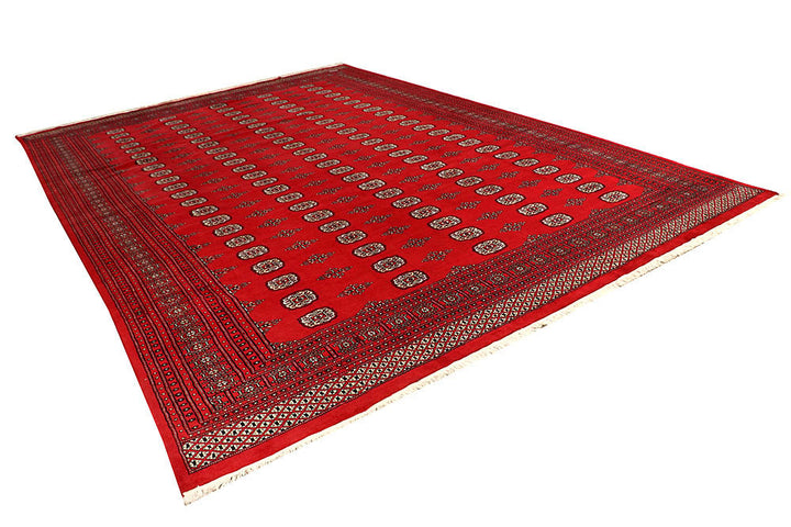 Red Bokhara 9' 10 x 14' 3 - No. 59601 - ALRUG Rug Store
