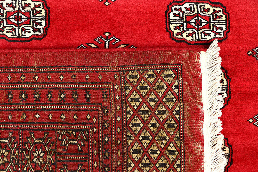 Red Bokhara 9' 10 x 14' 3 - No. 59601 - ALRUG Rug Store