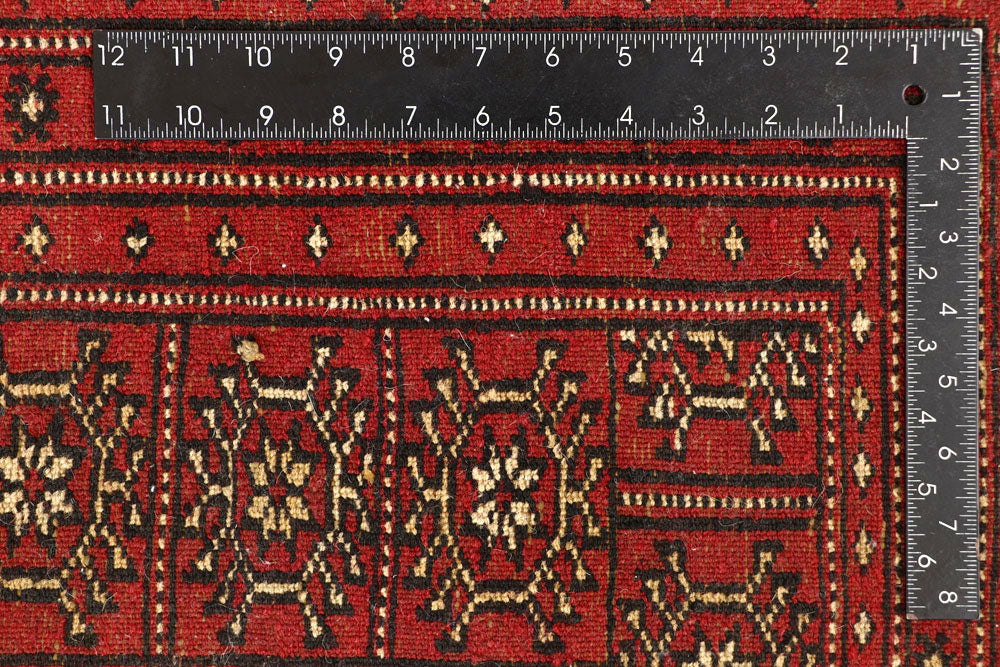 Red Bokhara 9' 10 x 14' 3 - No. 59601 - ALRUG Rug Store