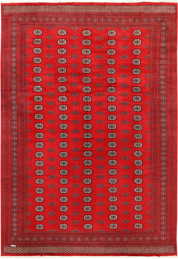 Red Bokhara 9' 10 x 14' 3 - No. 59601 - ALRUG Rug Store