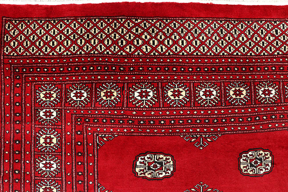 Firebrick Bokhara 10' 1 x 14' 4 - No. 59602 - ALRUG Rug Store