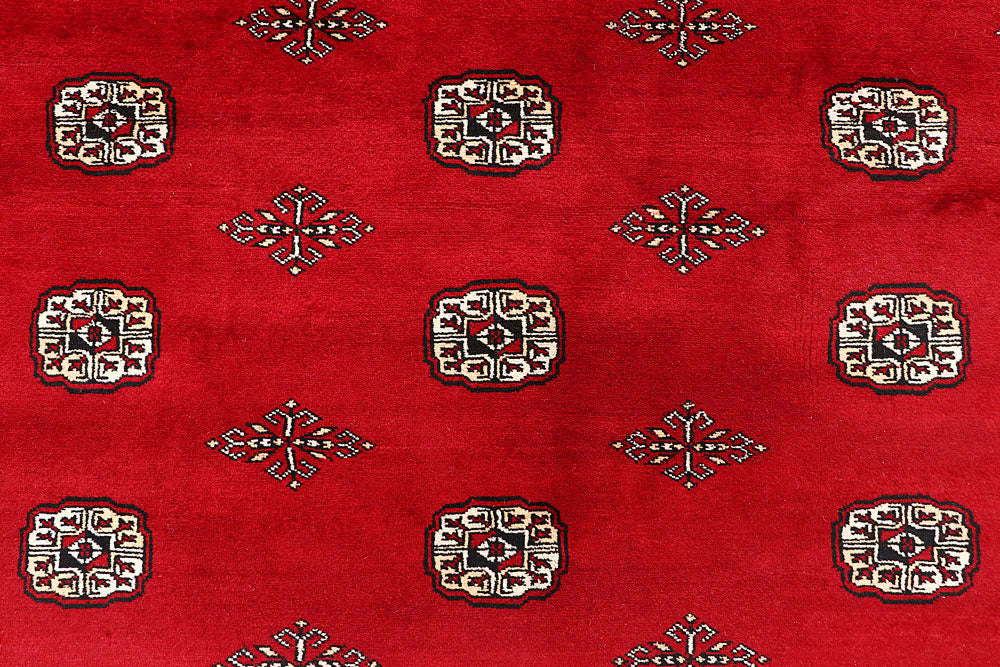 Firebrick Bokhara 10' 1 x 14' 4 - No. 59602 - ALRUG Rug Store