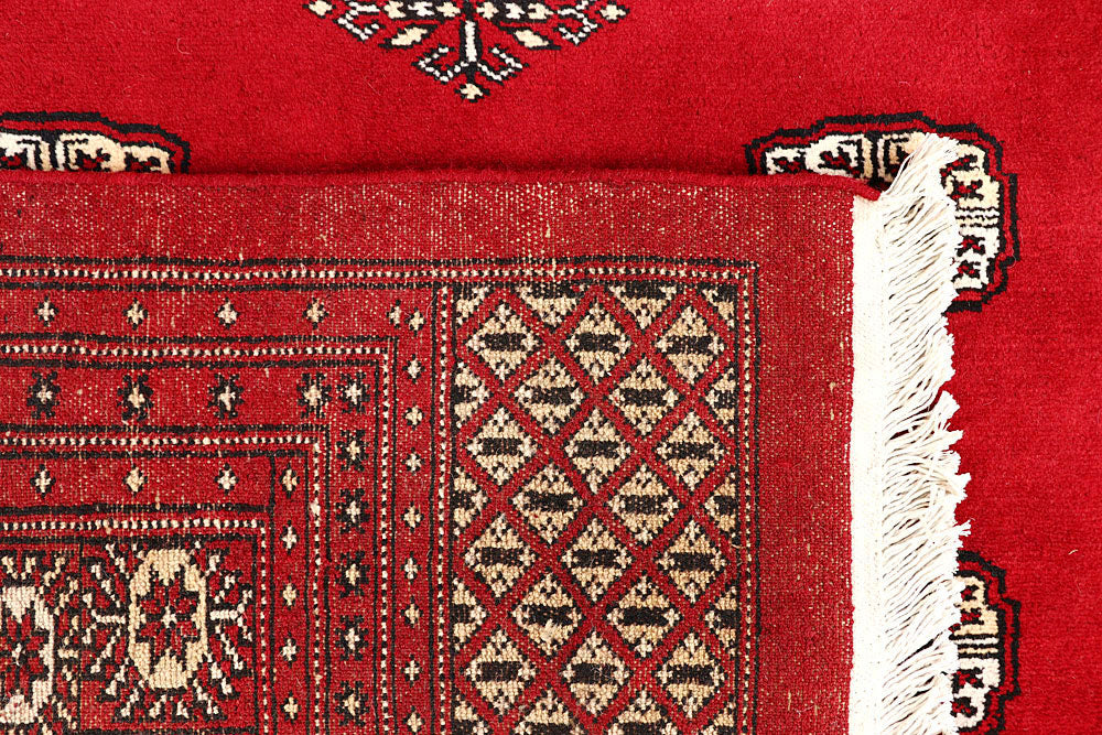 Firebrick Bokhara 10' 1 x 14' 4 - No. 59602 - ALRUG Rug Store