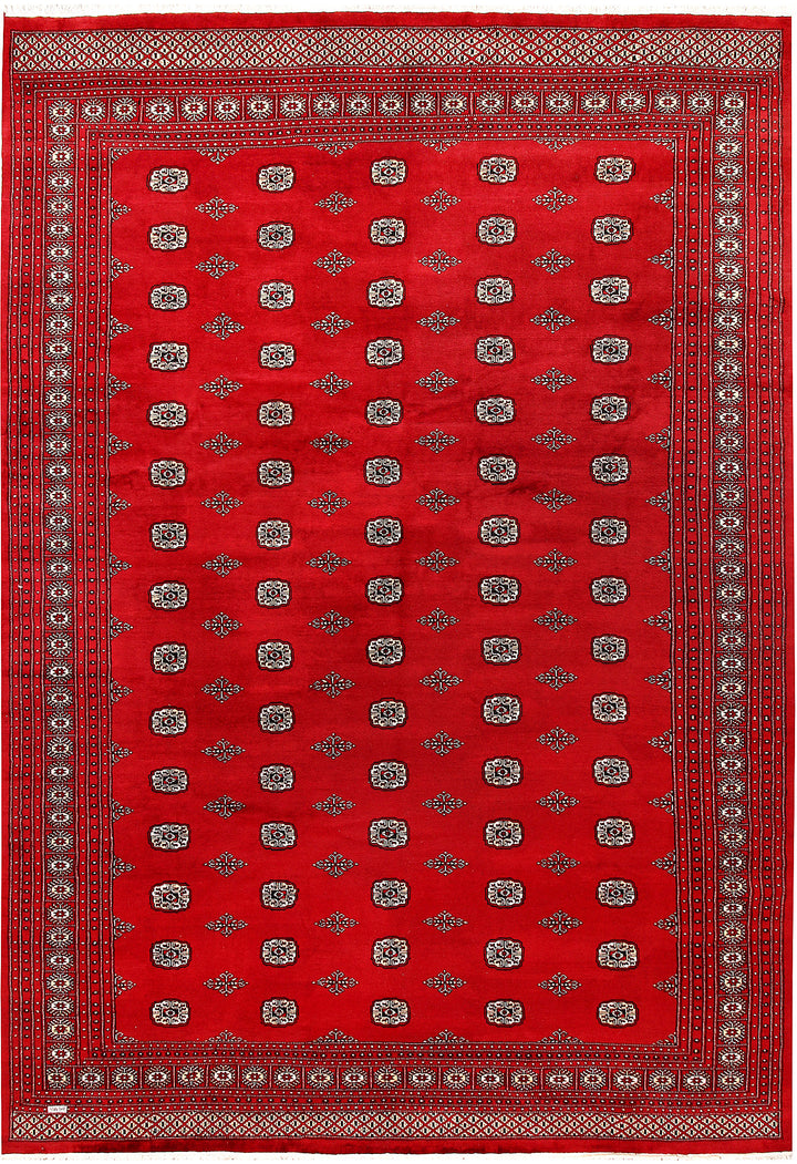 Firebrick Bokhara 10' 1 x 14' 4 - No. 59602 - ALRUG Rug Store