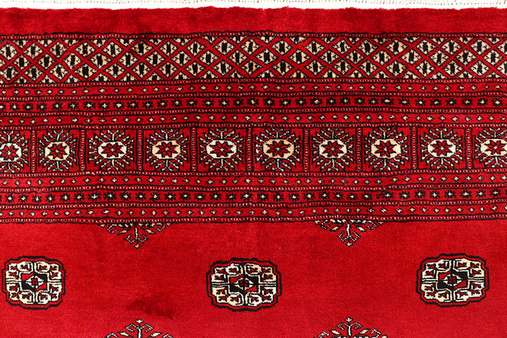 Firebrick Bokhara 10' x 14' 3 - No. 59603 - ALRUG Rug Store