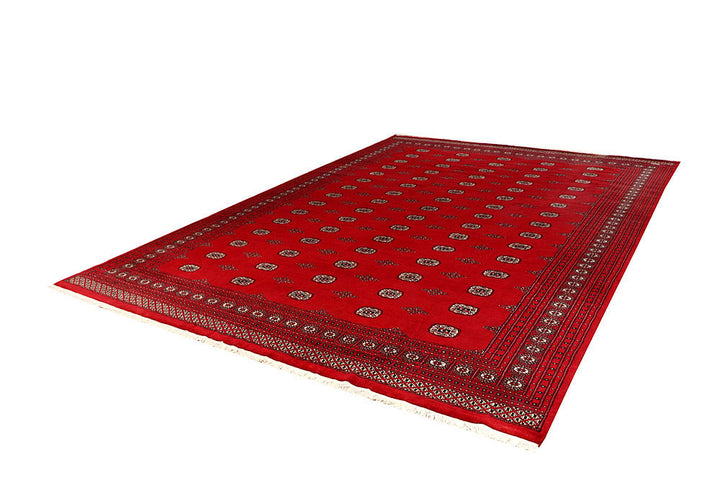 Firebrick Bokhara 10' x 14' 3 - No. 59603 - ALRUG Rug Store