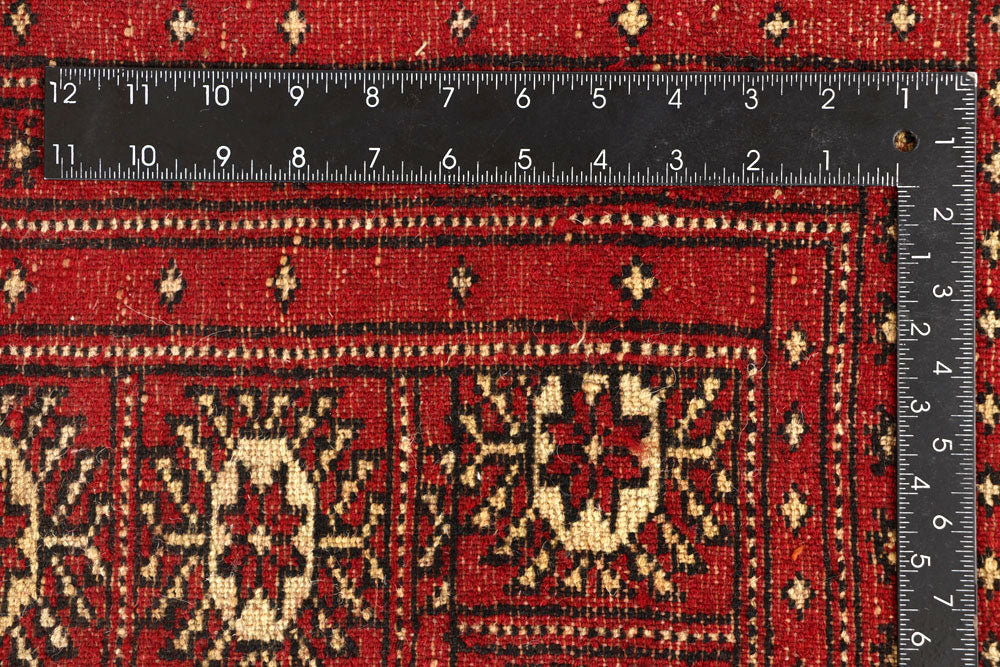 Firebrick Bokhara 10' x 14' 3 - No. 59603 - ALRUG Rug Store