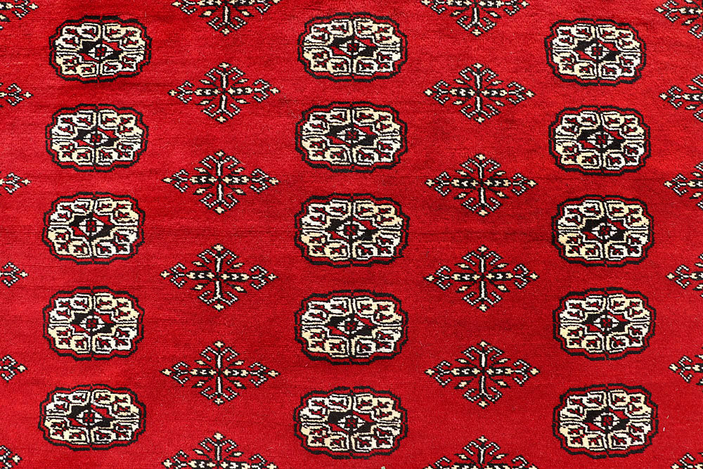 Firebrick Bokhara 10' 4 x 13' 8 - No. 59604 - ALRUG Rug Store