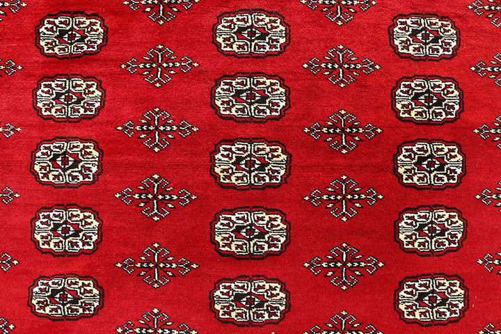 Firebrick Bokhara 10' 4 x 13' 8 - No. 59604 - ALRUG Rug Store