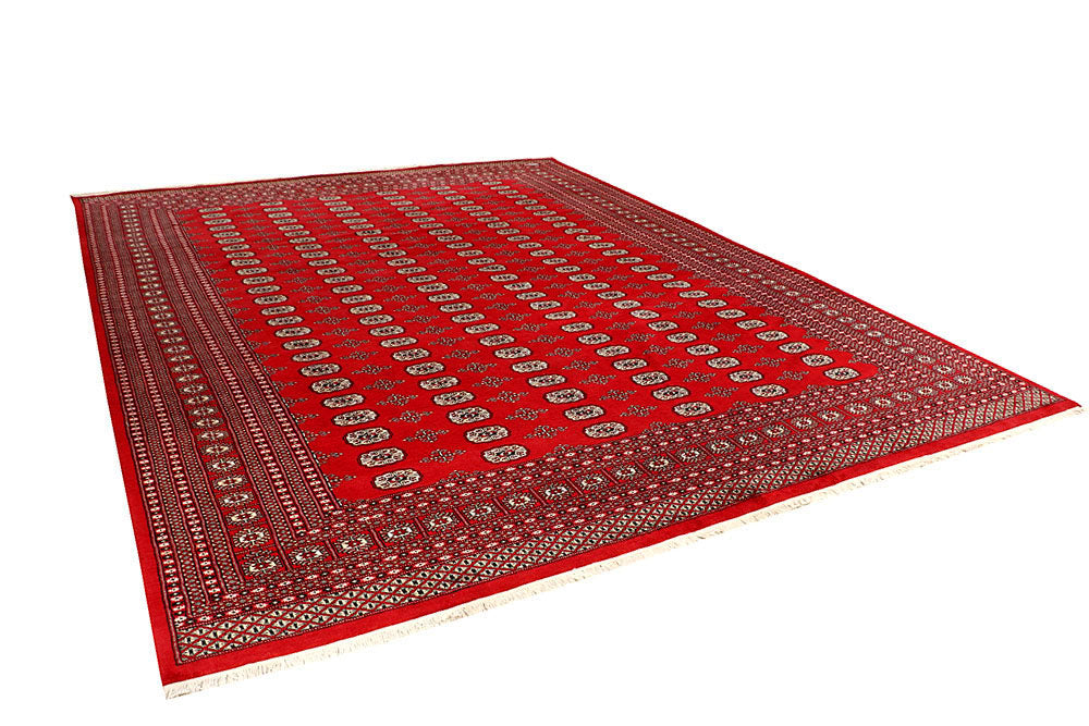 Firebrick Bokhara 10' 4 x 13' 8 - No. 59604 - ALRUG Rug Store