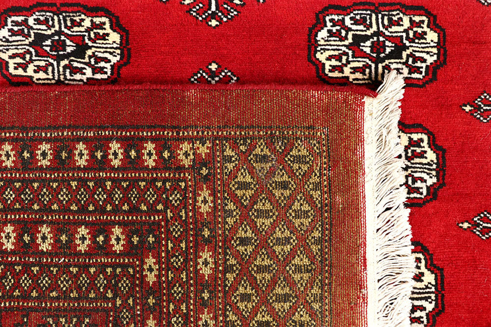 Firebrick Bokhara 10' 4 x 13' 8 - No. 59604 - ALRUG Rug Store