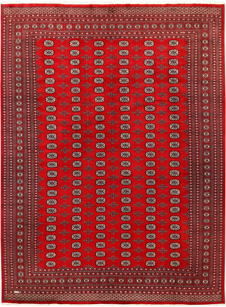 Firebrick Bokhara 10' 4 x 13' 8 - No. 59604 - ALRUG Rug Store