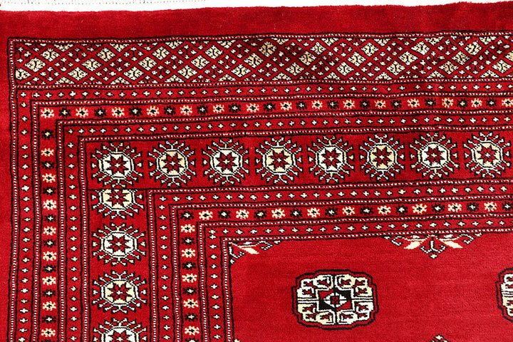 Firebrick Bokhara 10' x 14' 6 - No. 59605 - ALRUG Rug Store
