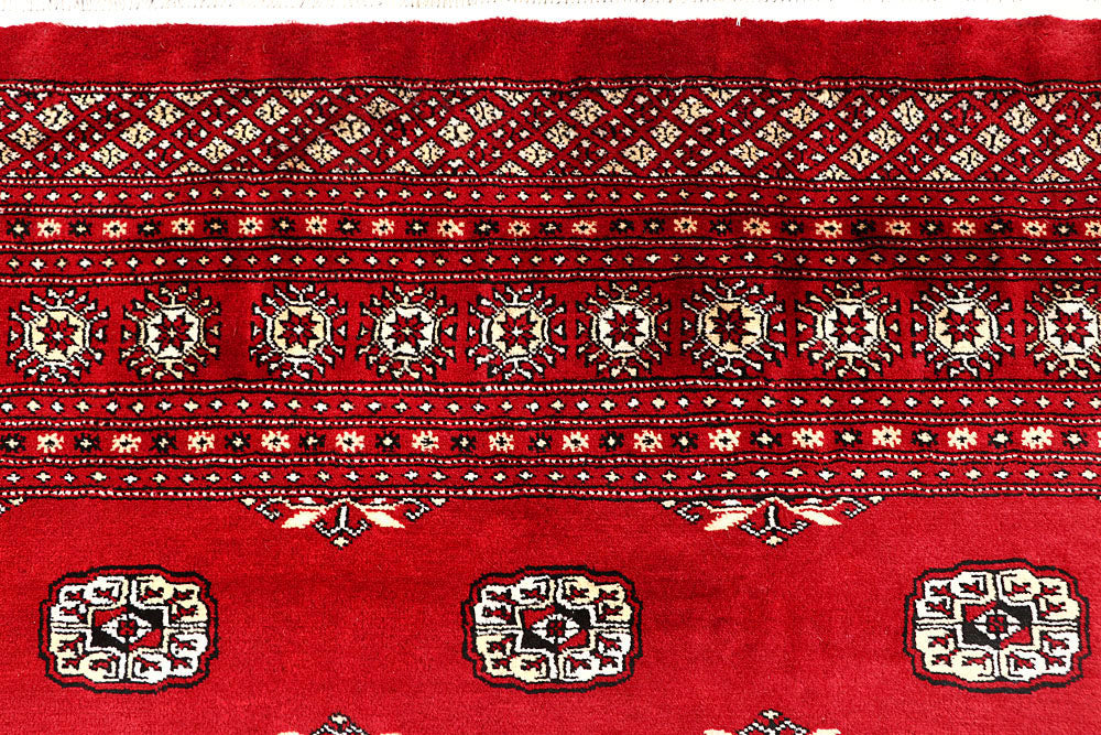 Firebrick Bokhara 10' x 14' 6 - No. 59605 - ALRUG Rug Store