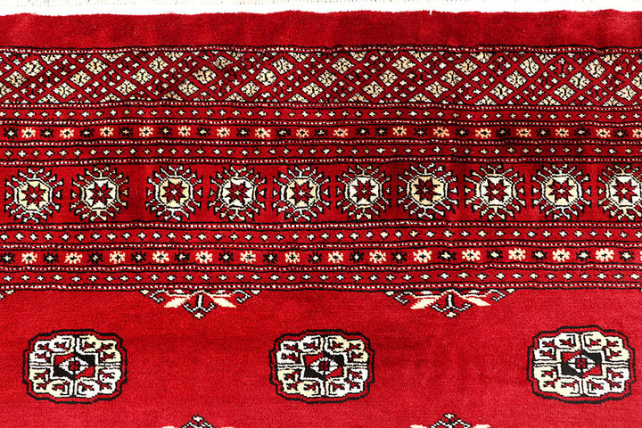 Firebrick Bokhara 10' x 14' 6 - No. 59605 - ALRUG Rug Store