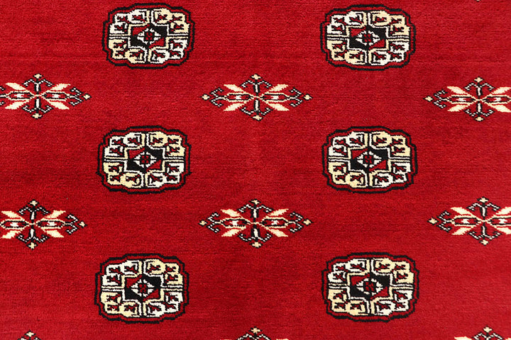 Firebrick Bokhara 10' x 14' 6 - No. 59605 - ALRUG Rug Store