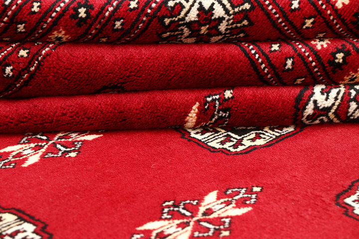 Firebrick Bokhara 10' x 14' 6 - No. 59605 - ALRUG Rug Store