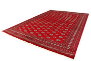 Firebrick Bokhara 10' x 14' 6 - No. 59605 - ALRUG Rug Store