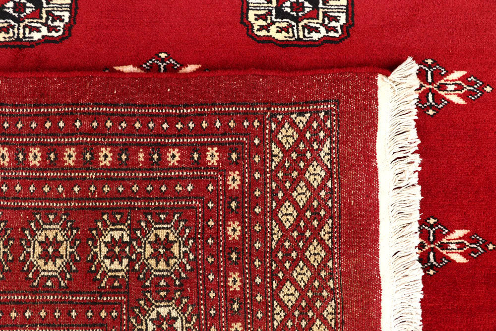 Firebrick Bokhara 10' x 14' 6 - No. 59605 - ALRUG Rug Store