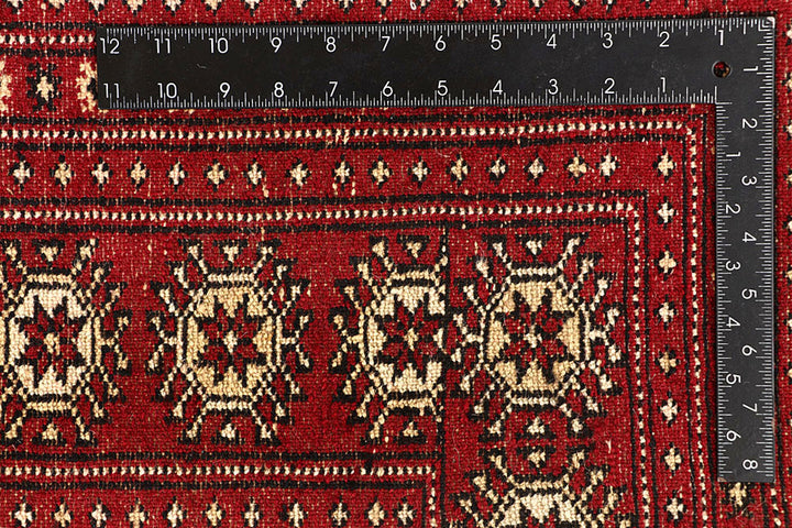 Firebrick Bokhara 10' x 14' 6 - No. 59605 - ALRUG Rug Store