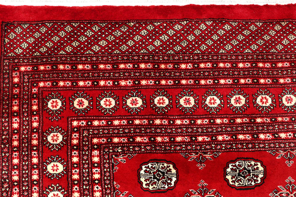 Firebrick Bokhara 10' x 14' 2 - No. 59606 - ALRUG Rug Store