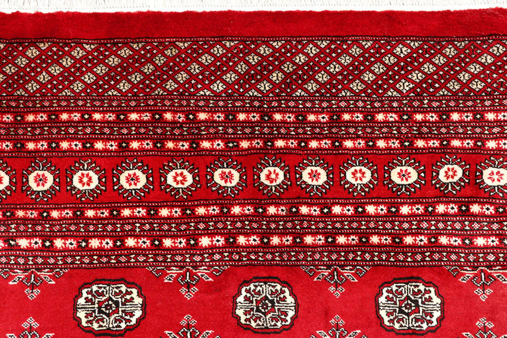 Firebrick Bokhara 10' x 14' 2 - No. 59606 - ALRUG Rug Store