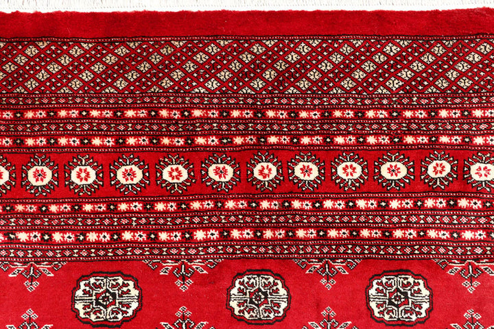 Firebrick Bokhara 10' x 14' 2 - No. 59606 - ALRUG Rug Store