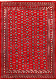 Firebrick Bokhara 10' x 14' 2 - No. 59606 - ALRUG Rug Store