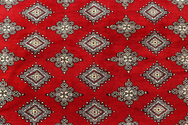 Firebrick Bokhara 10' 1 x 14' 1 - No. 59610 - ALRUG Rug Store