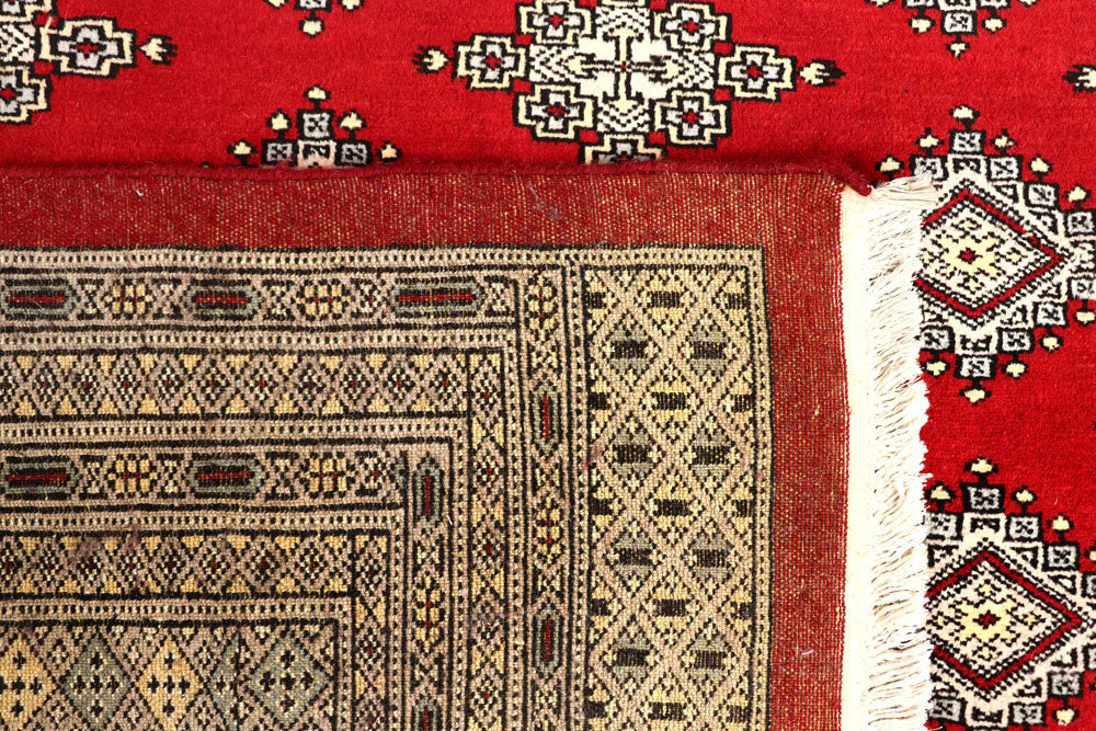 Firebrick Bokhara 10' 1 x 14' 1 - No. 59610 - ALRUG Rug Store