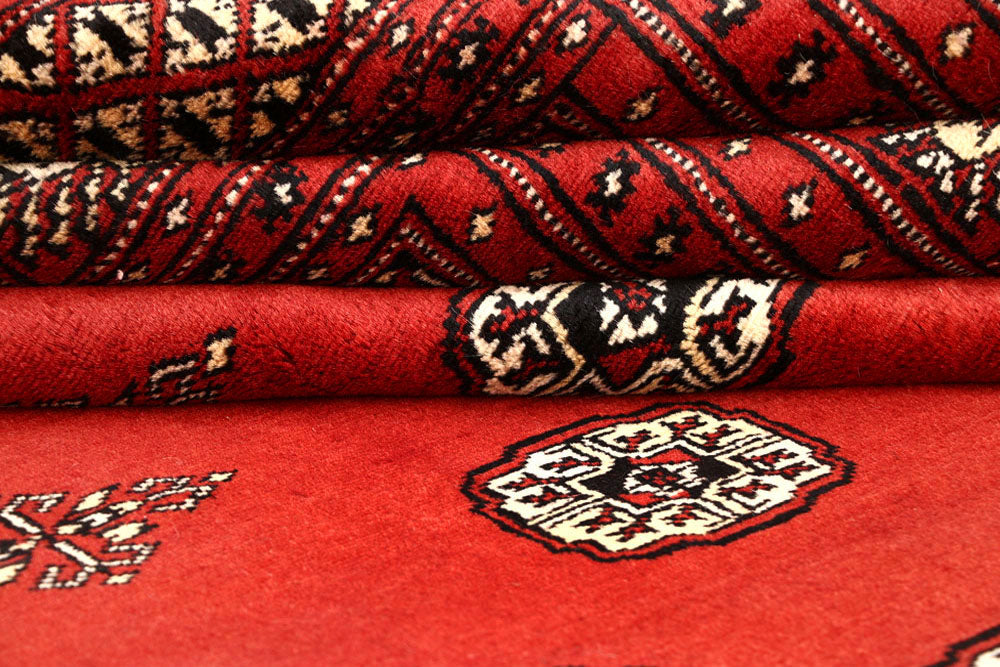 Tomato Bokhara 10' x 14' 6 - No. 59611 - ALRUG Rug Store