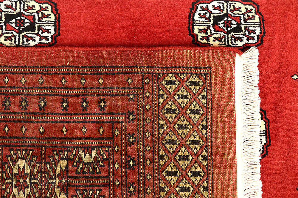 Tomato Bokhara 10' x 14' 6 - No. 59611 - ALRUG Rug Store