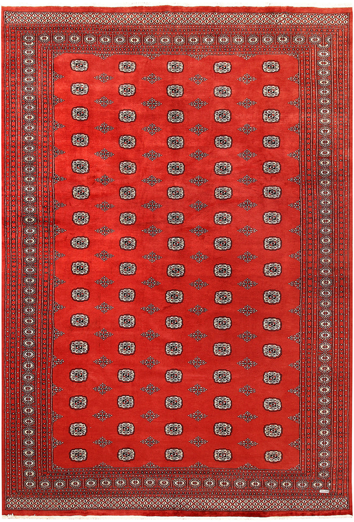 Tomato Bokhara 10' x 14' 6 - No. 59611 - ALRUG Rug Store