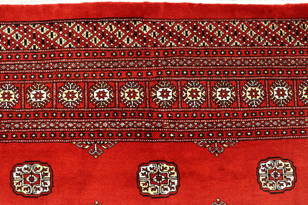 Tomato Bokhara 9' 11 x 13' 6 - No. 59612 - ALRUG Rug Store