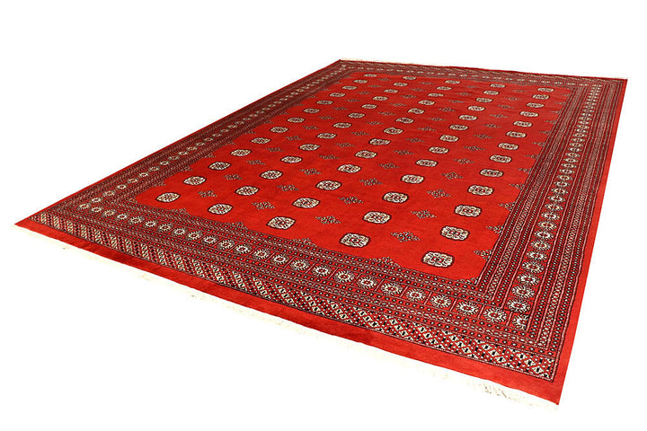Tomato Bokhara 9' 11 x 13' 6 - No. 59612 - ALRUG Rug Store