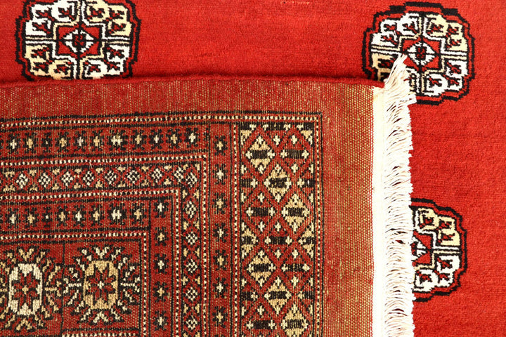 Tomato Bokhara 9' 11 x 13' 6 - No. 59612 - ALRUG Rug Store