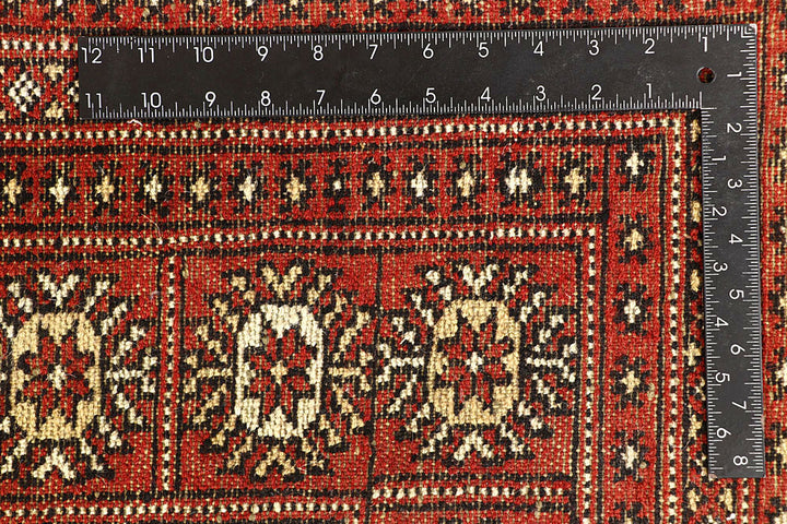 Tomato Bokhara 9' 11 x 13' 6 - No. 59612 - ALRUG Rug Store