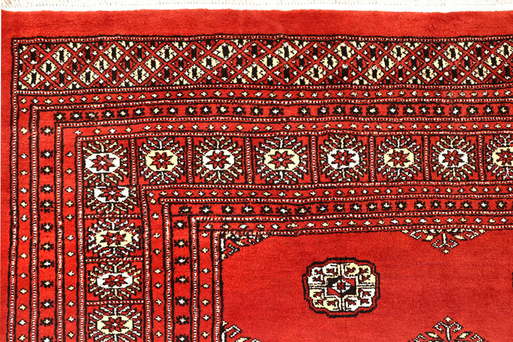 Orange Red Bokhara 10' 2 x 14' 3 - No. 59614 - ALRUG Rug Store