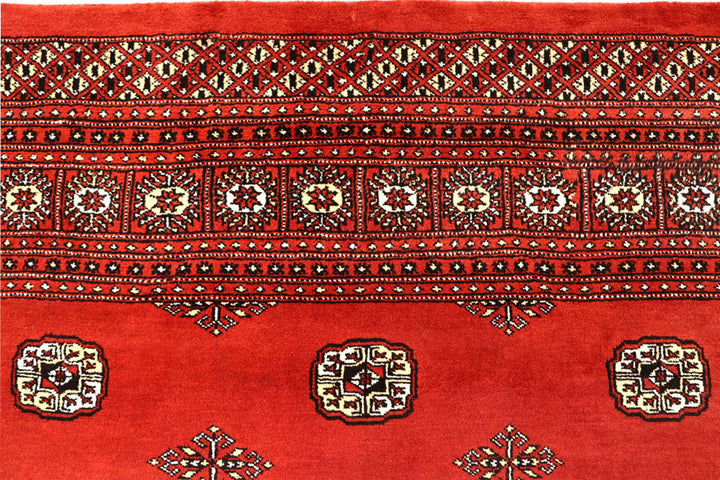 Orange Red Bokhara 10' 2 x 14' 3 - No. 59614 - ALRUG Rug Store