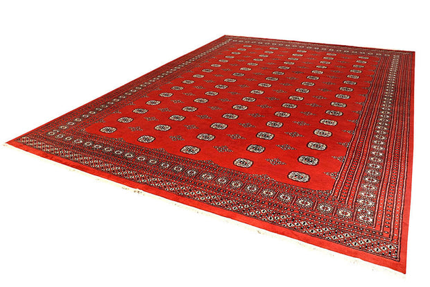 Orange Red Bokhara 10'  2" x 14'  3" - No. QA22287