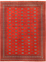Orange Red Bokhara 10' 2 x 14' 3 - No. 59614 - ALRUG Rug Store