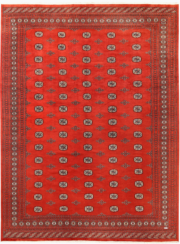 Orange Red Bokhara 10'  2" x 14'  3" - No. QA22287