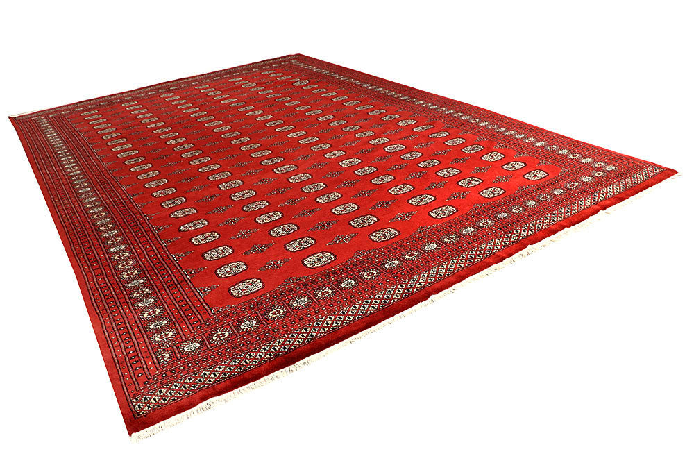 Tomato Bokhara 10' 1 x 14' 6 - No. 59615 - ALRUG Rug Store
